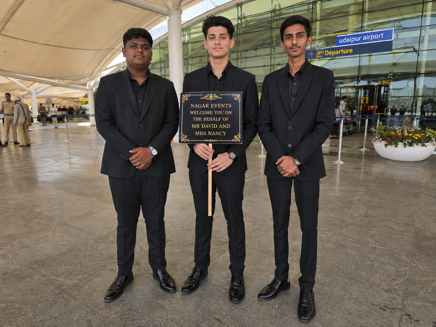 Nagar Events airport pickup logistics