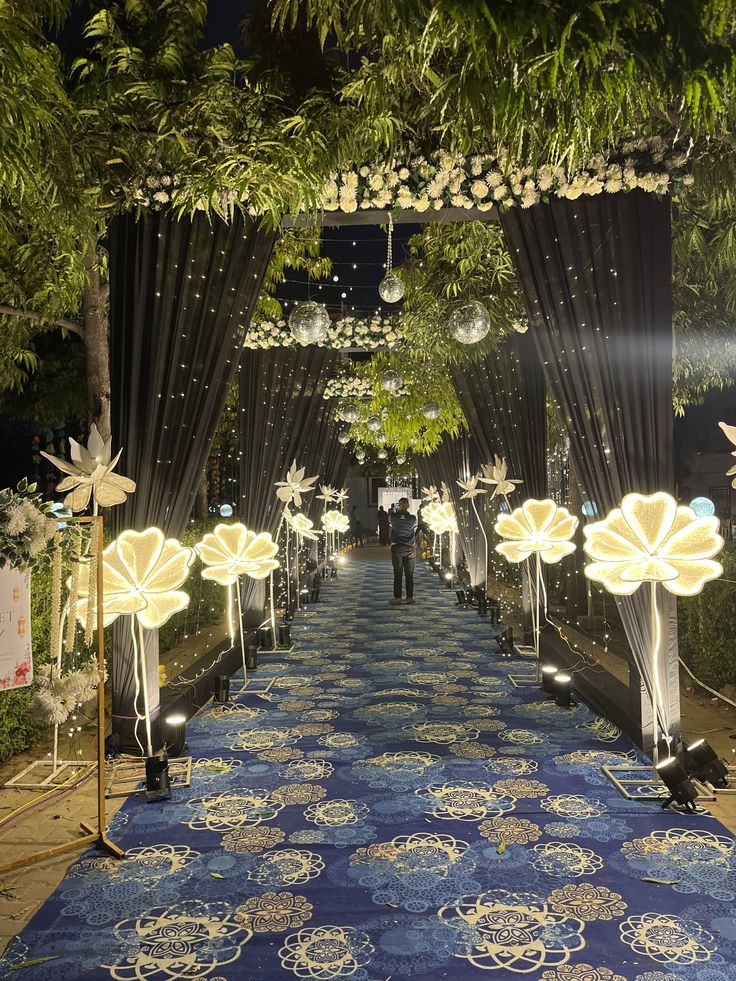 Wedding gallery decor