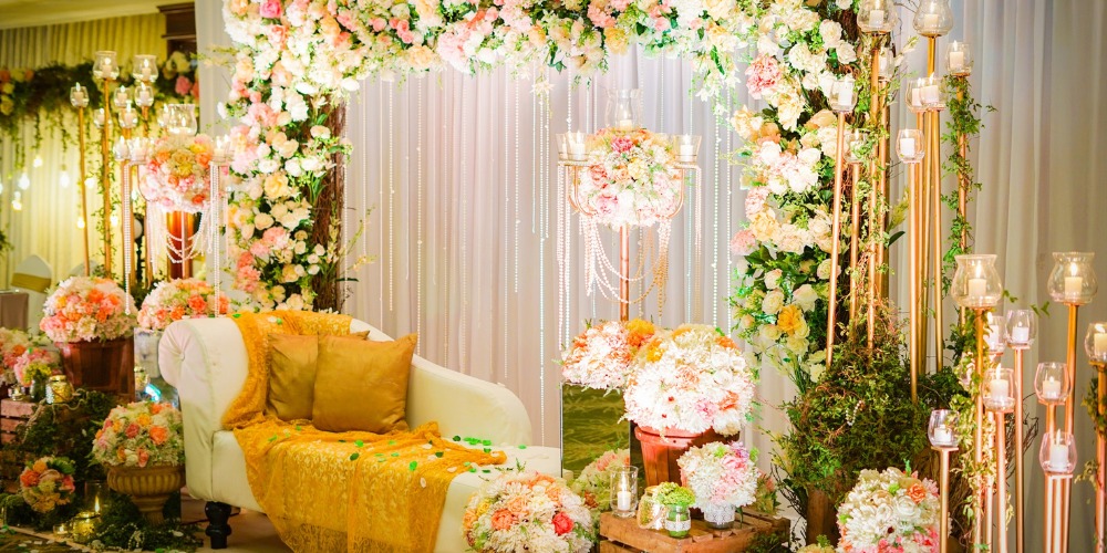 Luxury wedding decor by Nagar Events