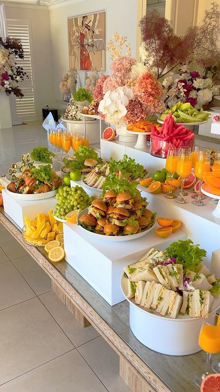 Nagar Events catering spread