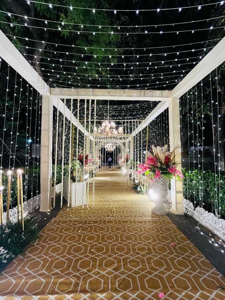 Wedding entry decor by Nagar Events