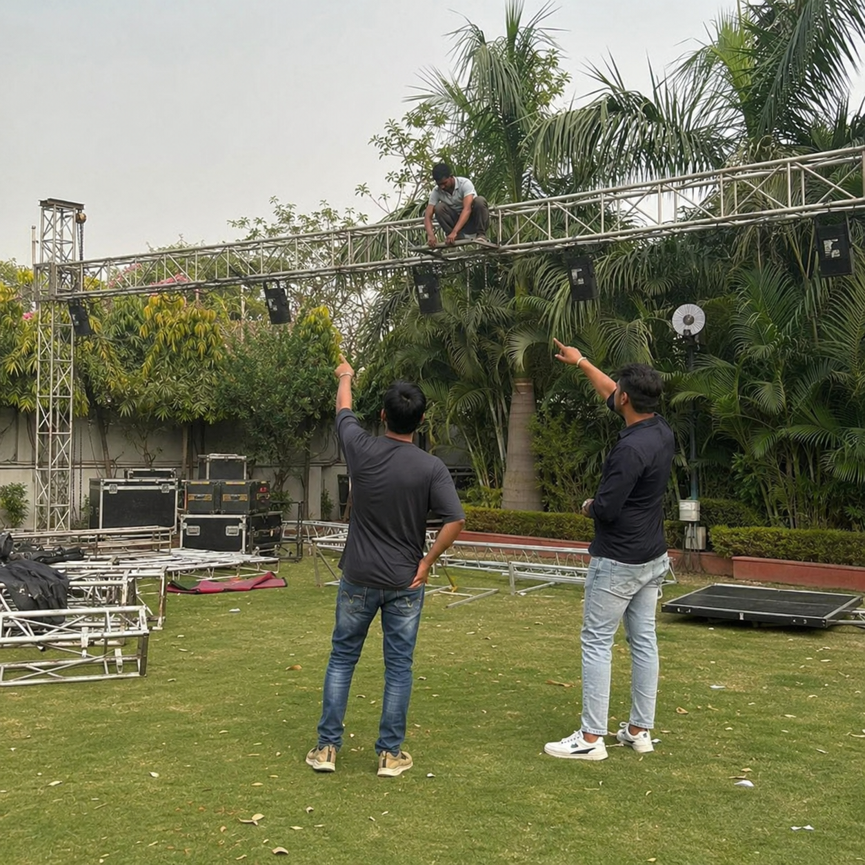 Luxury venue decoration by Nagar Events