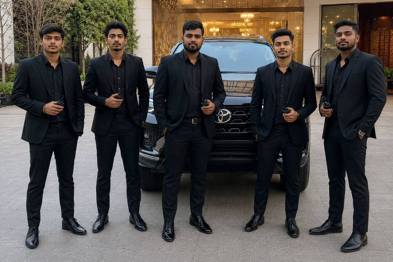 Wedding guest transportation